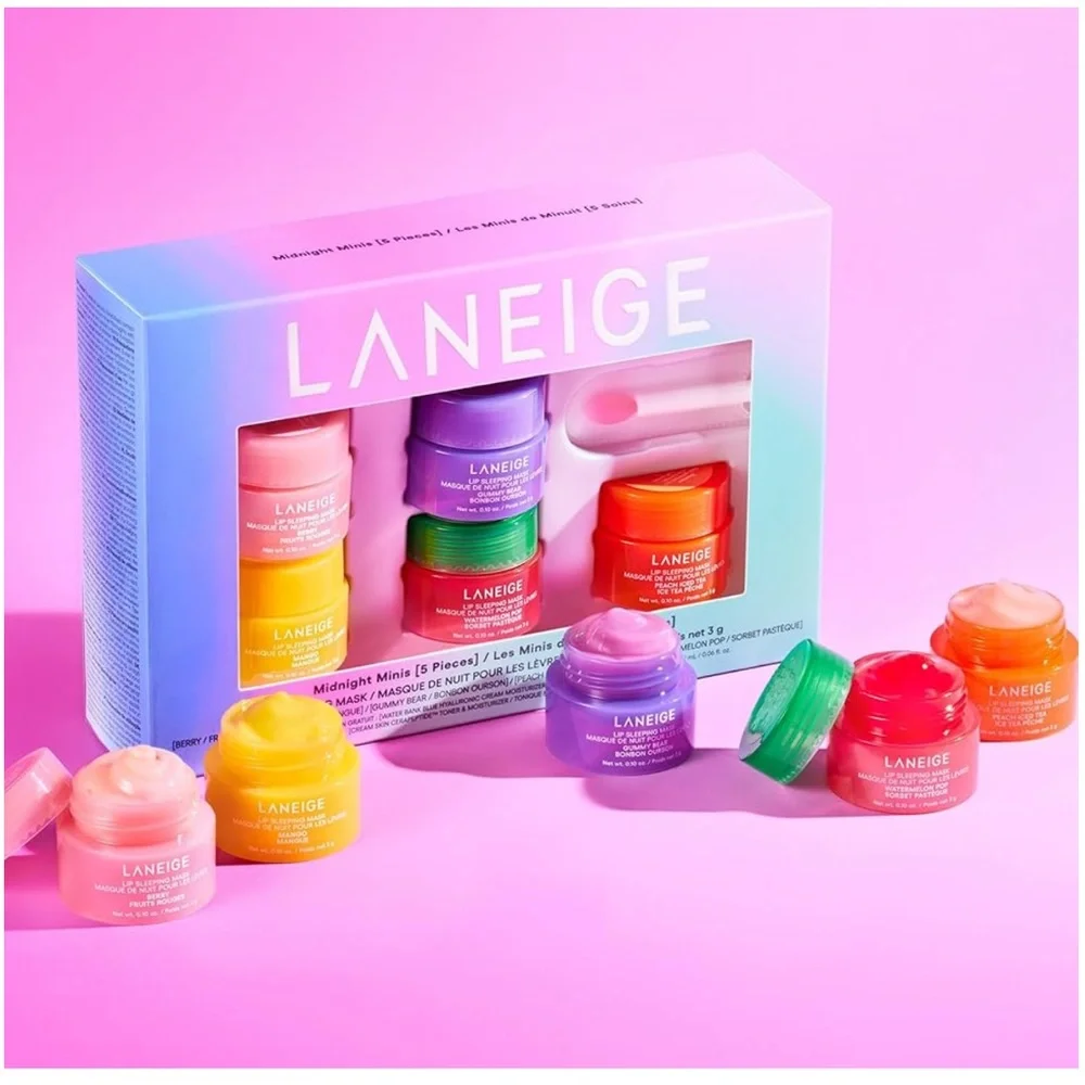 LANEIGE Midnight Minis Lip Sleeping Mask Set